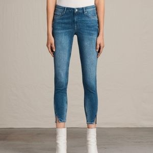 All Saints mast twisted jeans skinny 30 waist